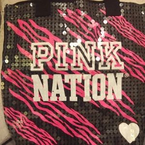 Pink Nation Tote/ Shoulder Bag